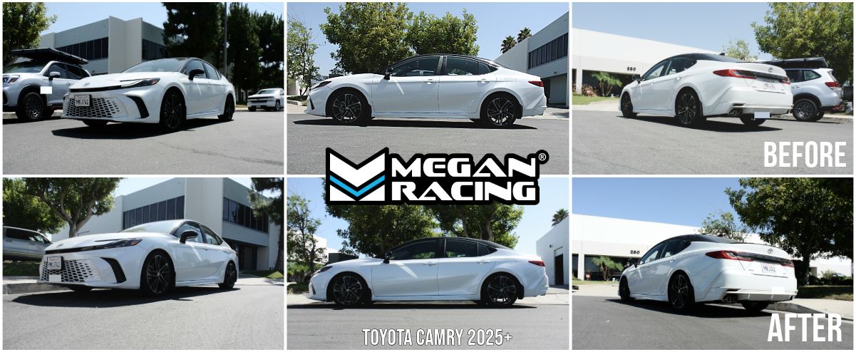 Megan Racing Lowering Springs Toyota Camry (2025-2026) Front/Rear Set - Image 2
