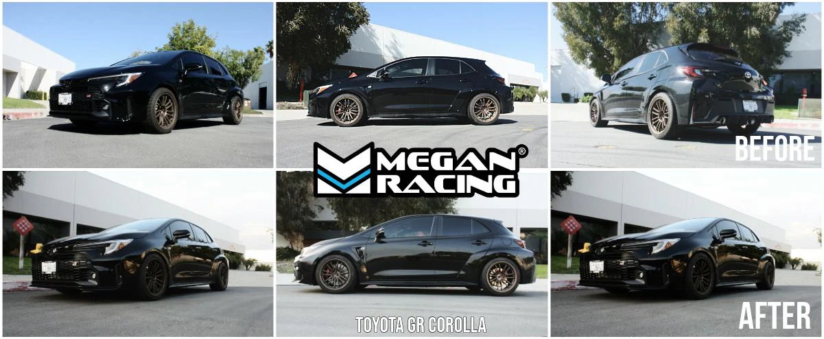 Megan Racing Street Coilovers Toyota GR Corolla (2023-2025) 32 Way w/ Front Camber Plates - Image 3