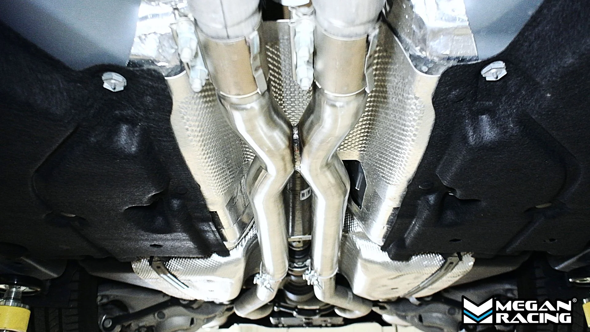 Megan Racing X-Pipe or H-Pipe Ford Mustang GT S550 (15-23) GT / Darkhorse S650 (2024) Exhaust Resonator Delete - Image 2