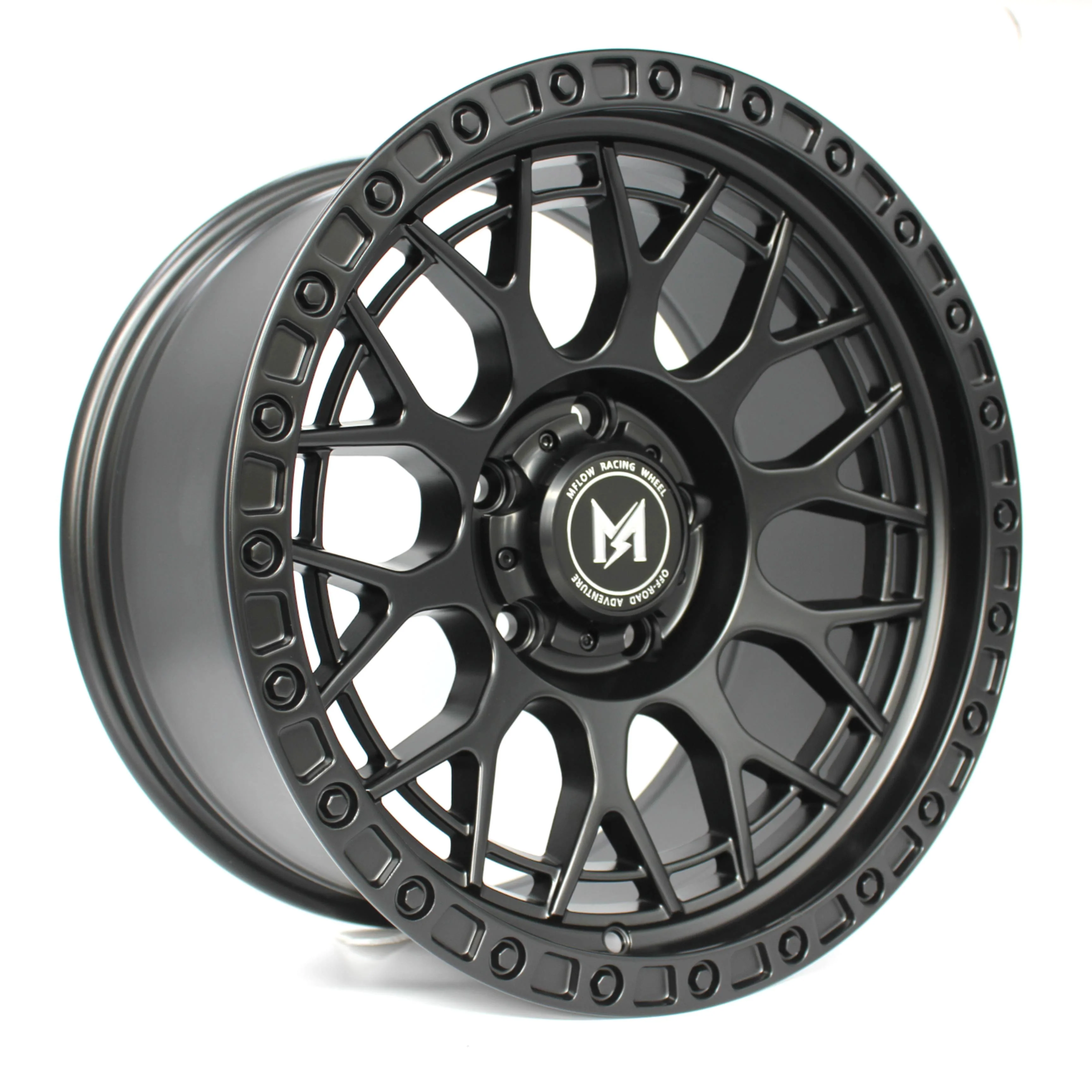 MFlow Racing MF02 Offroad Wheels 17x9 | 5x127, 6x135, 6x139.7 | One Piece Flow Formed - Matte Black / Matte Bronze - Image 6
