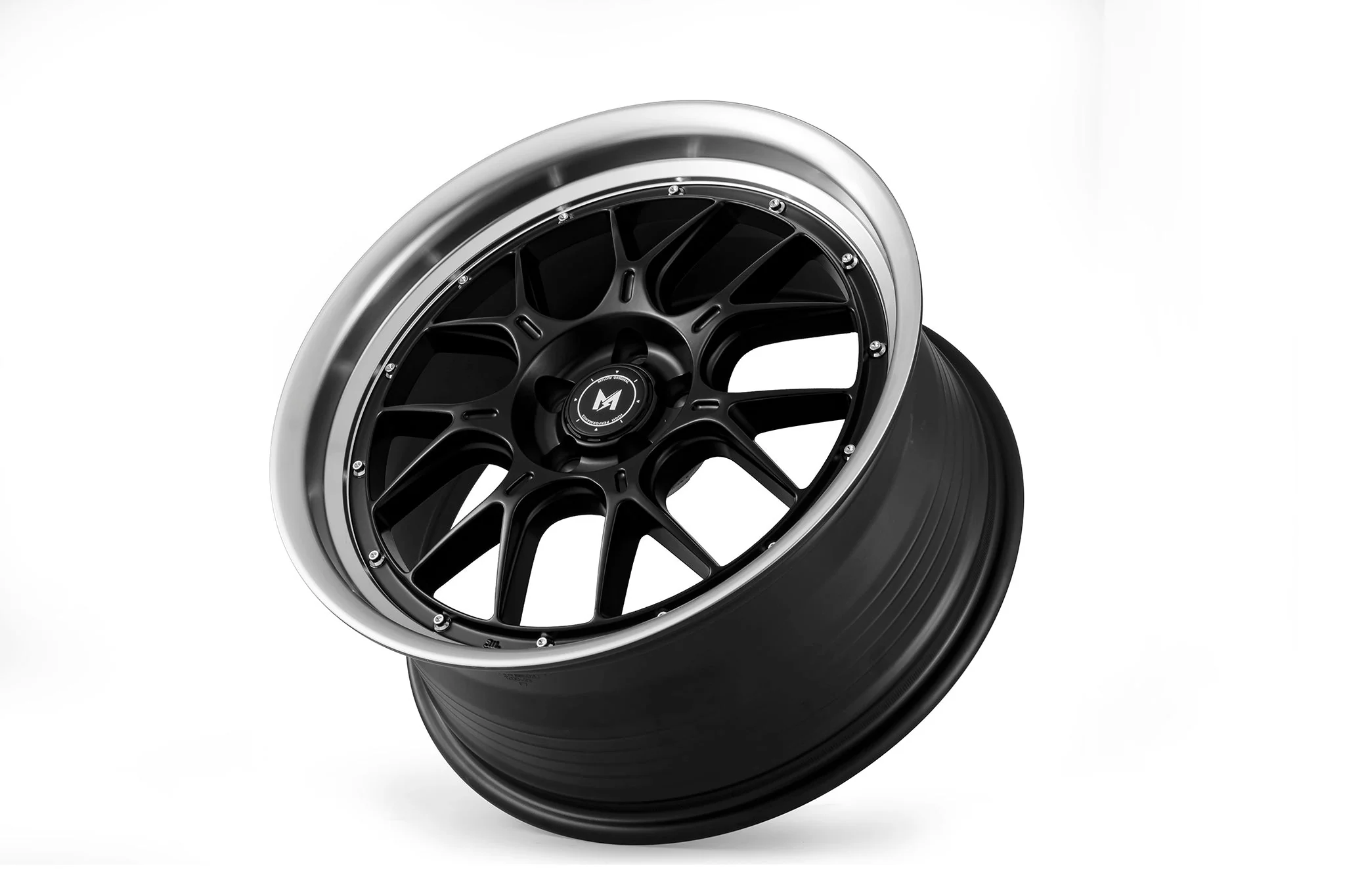 MFlow Racing MFL2 Wheels 20x8.5 | 5x112, 5x114.3, 5x120 | Flow Formed w/ 2" Deep Lip - Matte Black / Matte Bronze / Chrome - Image 6
