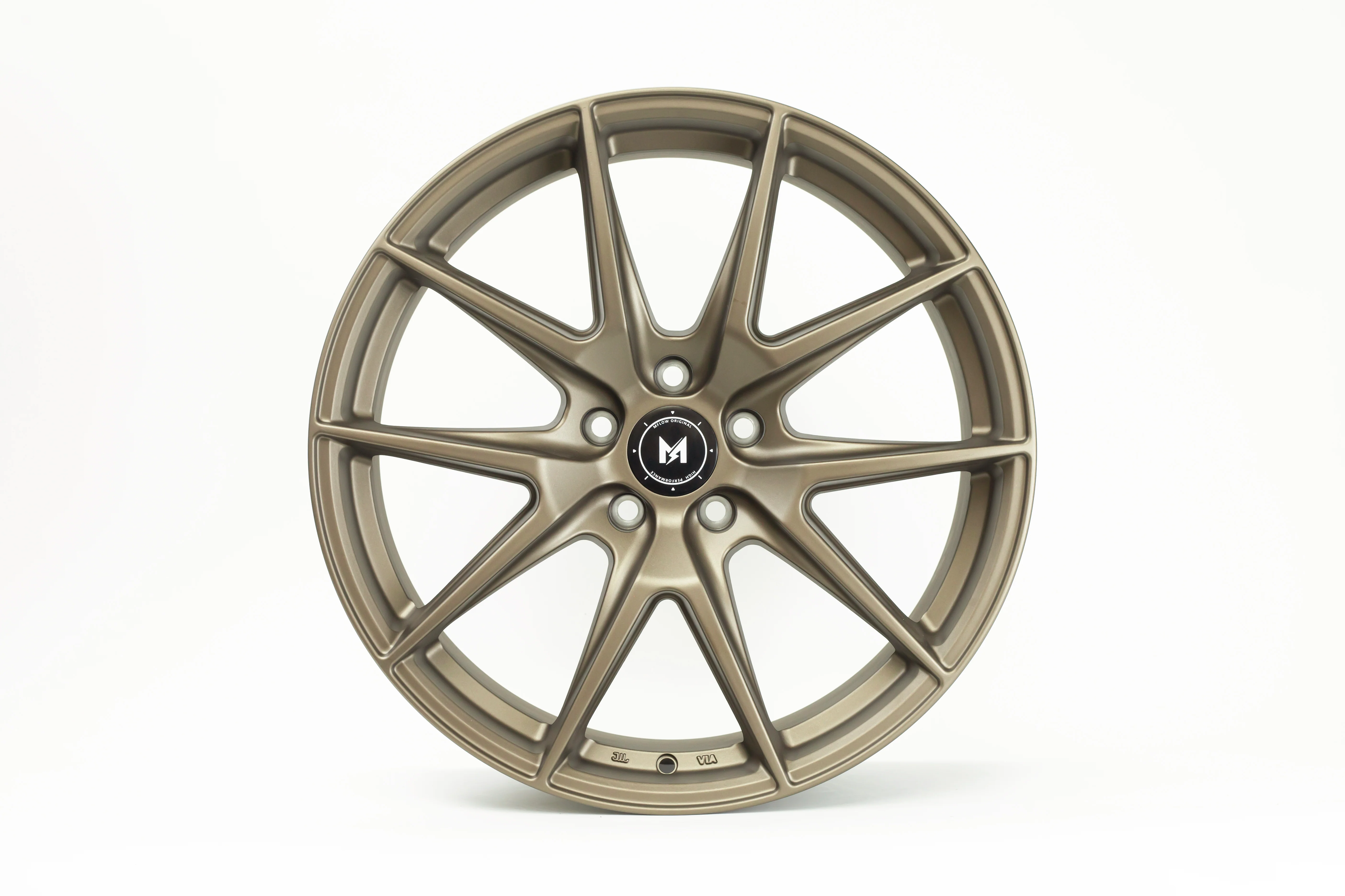 MFlow Racing MFR2 Wheels 20x9.5 | 5x112, 5x114.3 | Flow Formed - Matte Black / Hyper Silver / Matte Bronze - Image 4