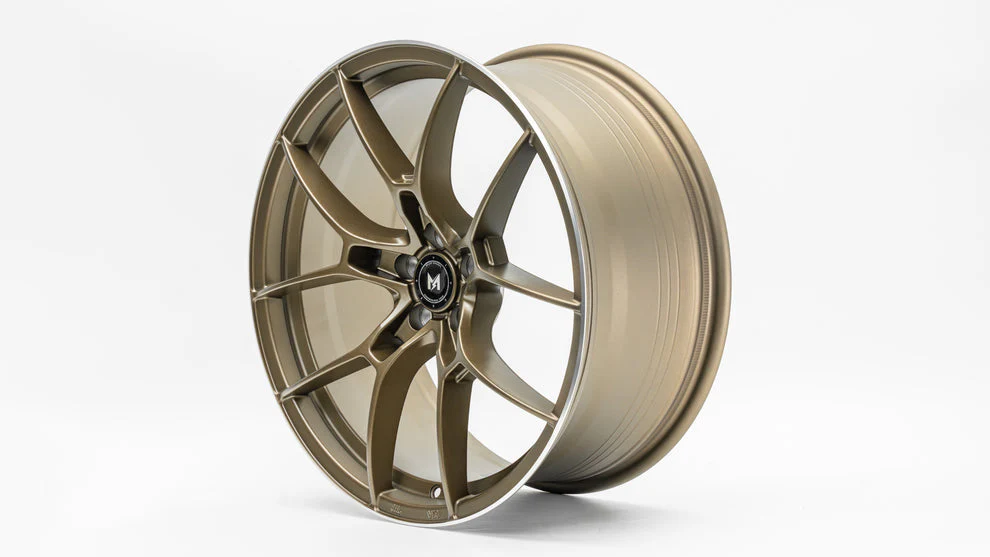 MFlow Racing MFR4 Wheels 20x8.5 | 5x112, 5x114.3, 5x120 | Flow Formed - Matte Black Machined & Matte Bronze Machined - Image 3