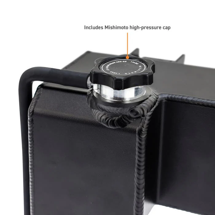 Mishimoto Coolant Expansion Tank Toyota Tacoma (2024-2026) Black Aluminum - Image 5