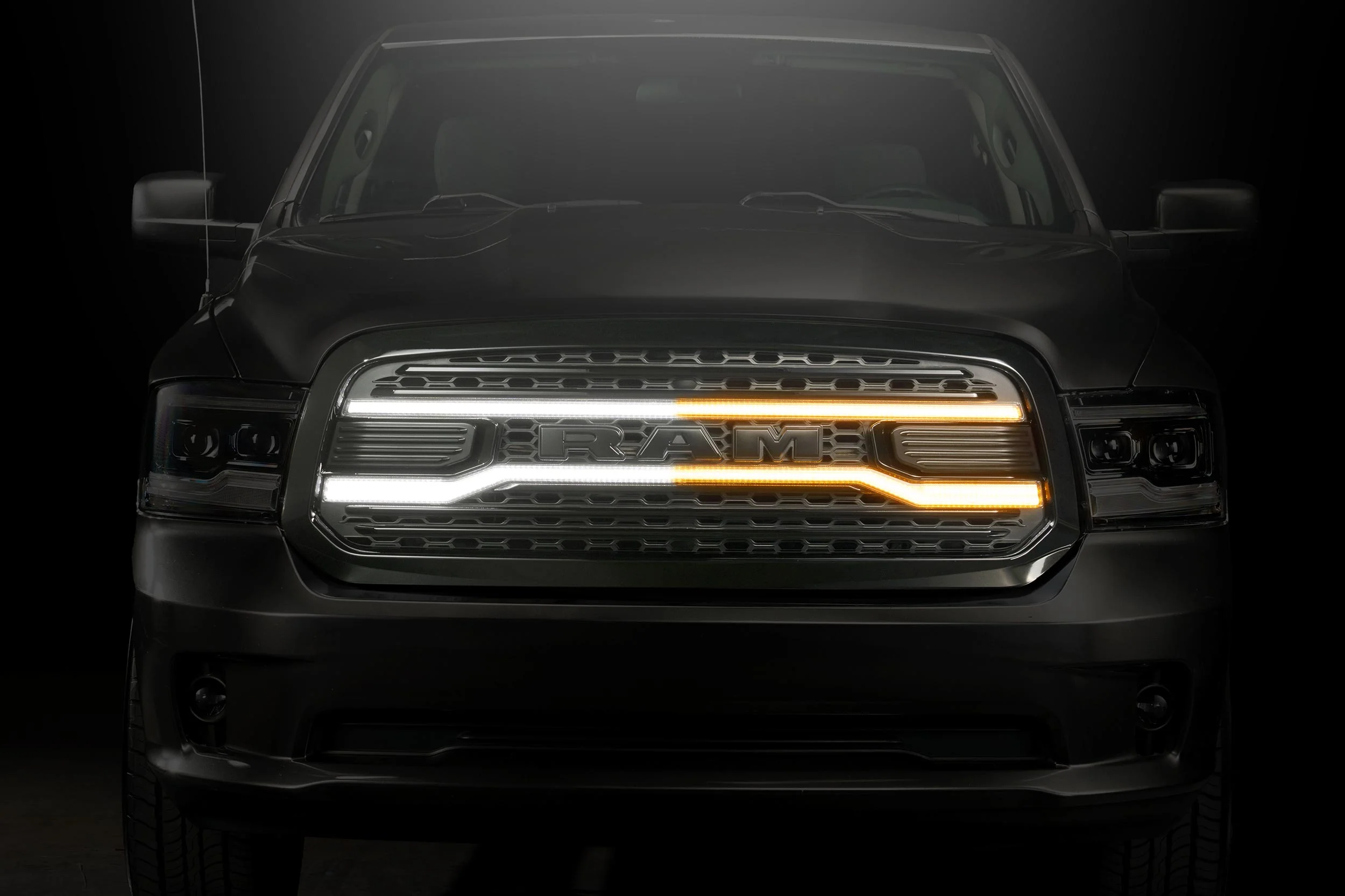 Morimoto DRL Grille for Dodge Ram 1500 (13-18) Ram 1500 Classic (19-24) XBG LED with Chrome or Black Housing - Image 16