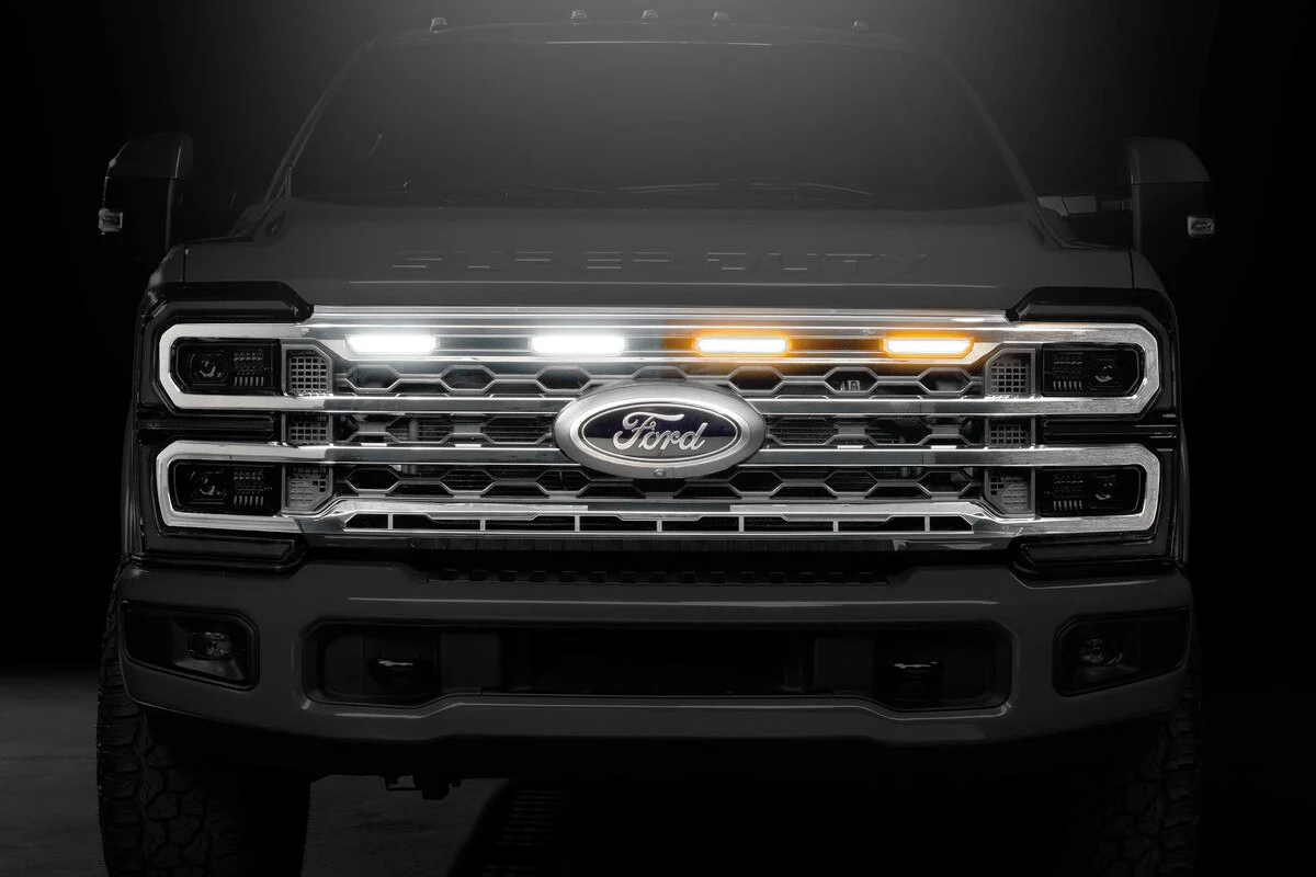 Morimoto DRL Grille for Ford F250 / F350 / F450 Super Duty (2023-2027) XBG LED with Chrome or Black Housing