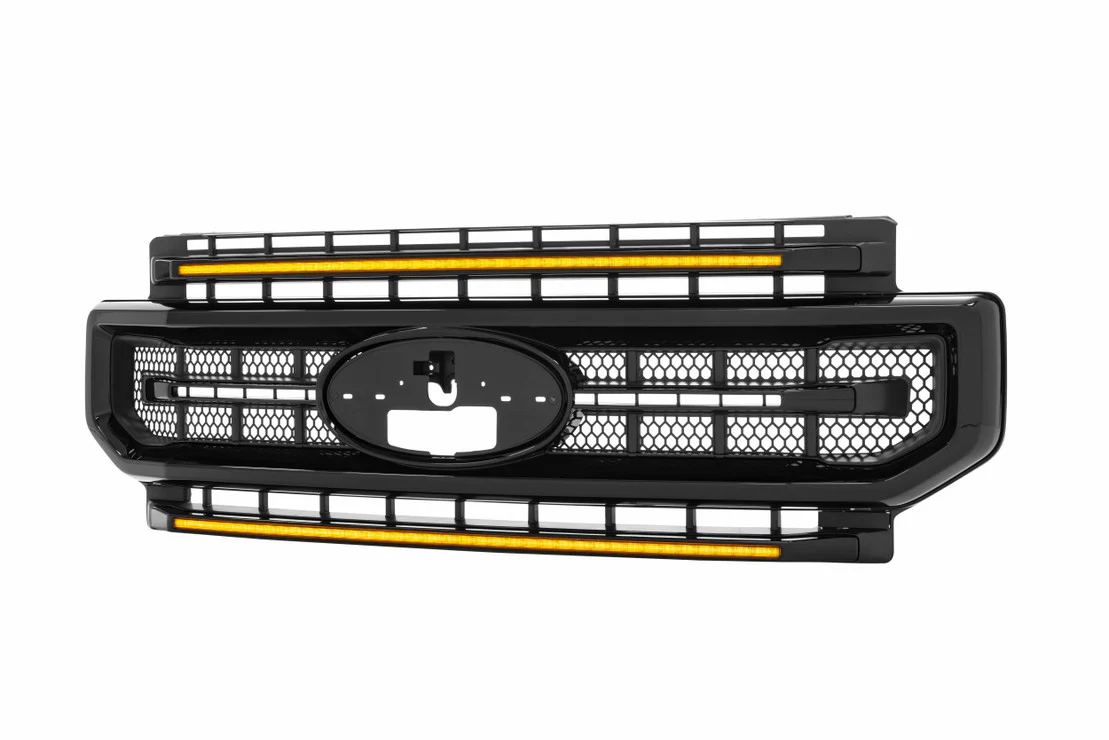 Morimoto DRL Grille Ford Super Duty (2020-2022) XBG LED - Gloss Black or Chrome Housing - Image 4