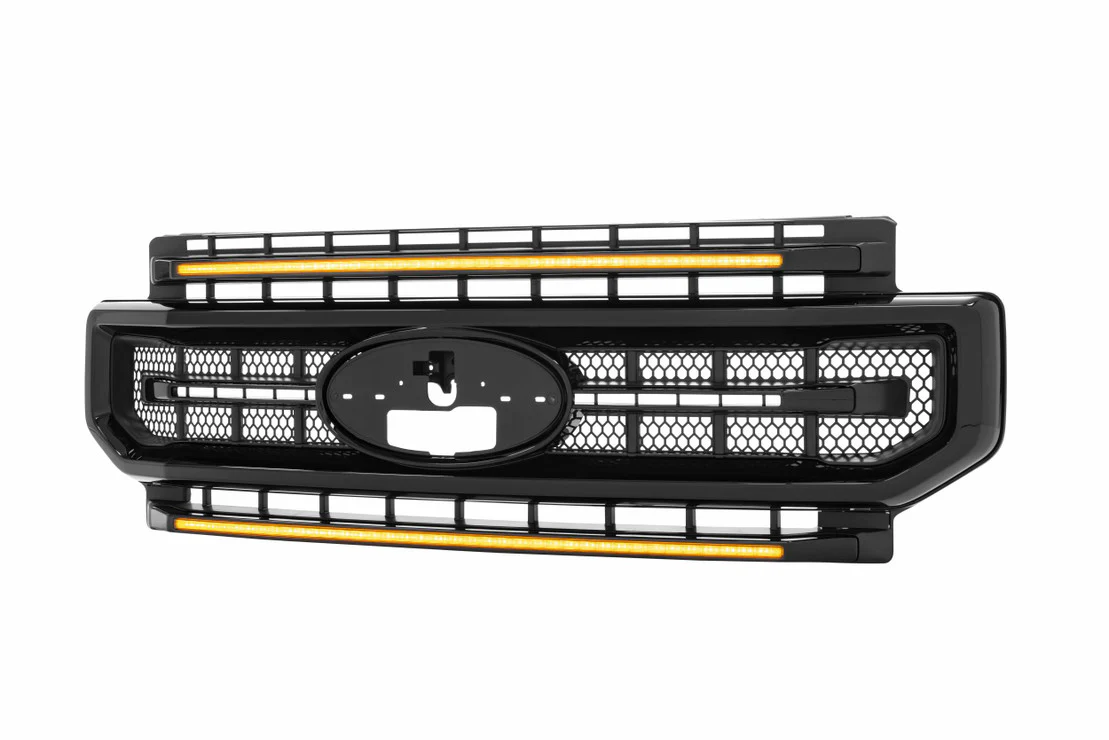 Morimoto DRL Grille Ford Super Duty (2020-2022) XBG LED - Gloss Black or Chrome Housing - Image 5