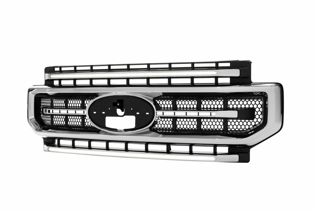 Morimoto DRL Grille Ford Super Duty (2020-2022) XBG LED - Gloss Black or Chrome Housing - Image 7