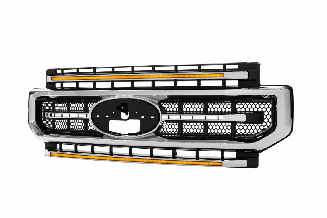 Morimoto DRL Grille Ford Super Duty (2020-2022) XBG LED - Gloss Black or Chrome Housing - Image 8