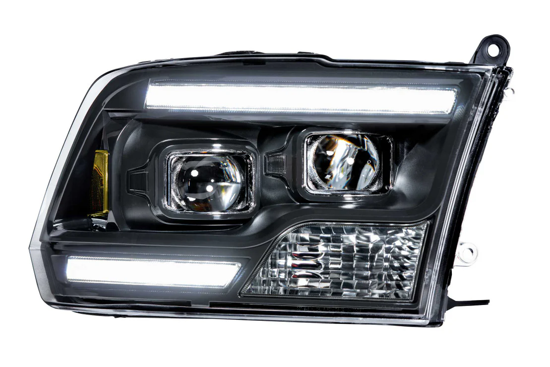 Morimoto Headlights Dodge Ram (2019-2024) XB LED Headlights - Black - Image 3