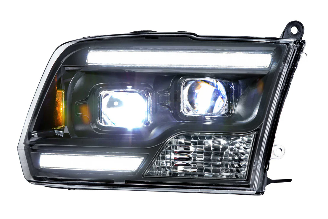 Morimoto Headlights Dodge Ram (2019-2024) XB LED Headlights - Black - Image 5