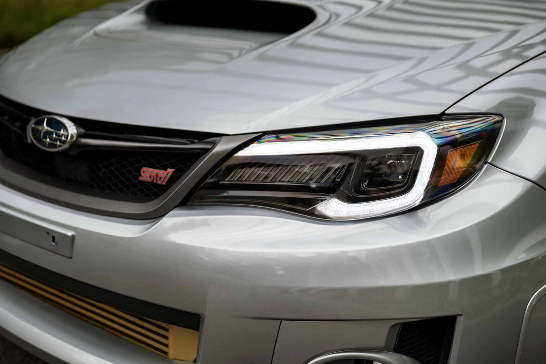 Morimoto Headlights Subaru WRX (2008-2014) XB LED - Black w/ DRL - Image 11