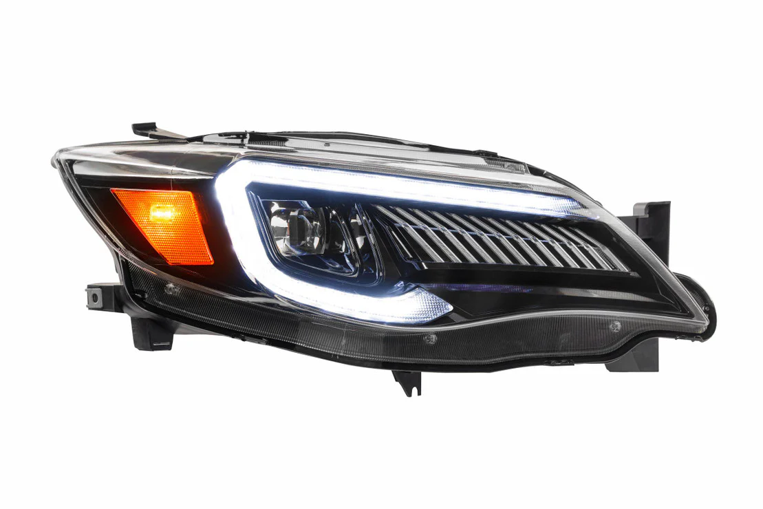 Morimoto Headlights Subaru WRX (2008-2014) XB LED - Black w/ DRL - Image 4