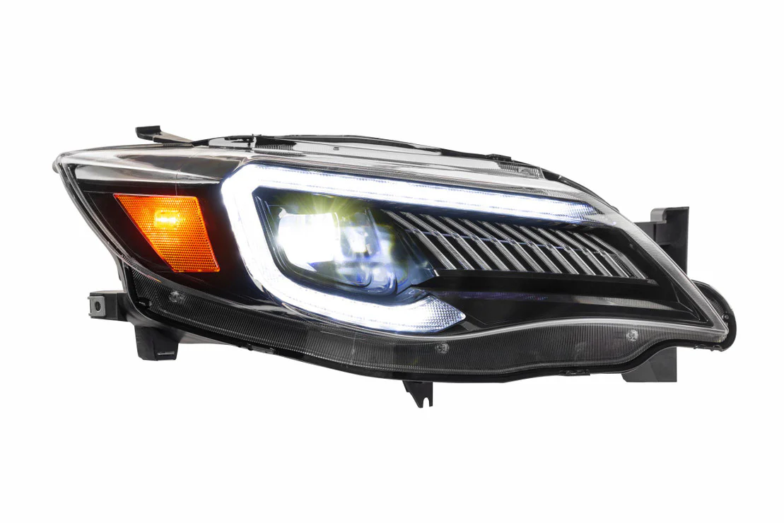 Morimoto Headlights Subaru WRX (2008-2014) XB LED - Black w/ DRL - Image 5