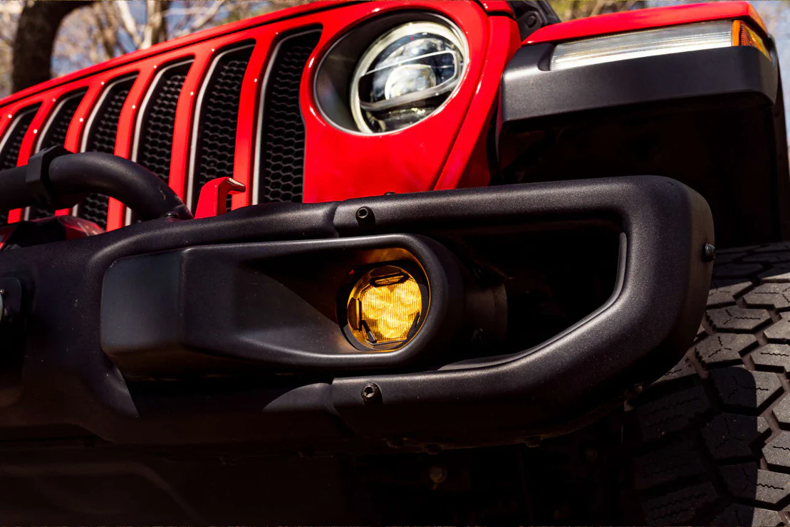 Morimoto LED Fog Lights Jeep Wrangler JL (2017-2023) 4Banger - Amber or White - Image 9