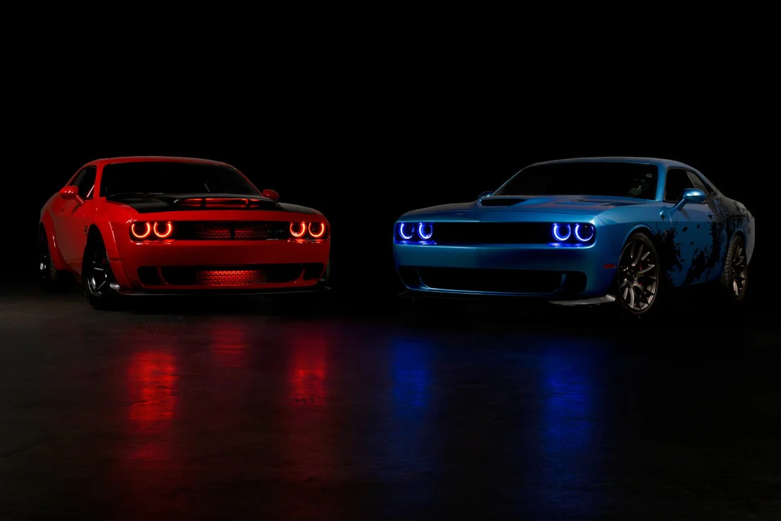 Morimoto LED Headlights Dodge Challenger (15-23) w/ RGB Color Changing Halo - LF495 - Image 7
