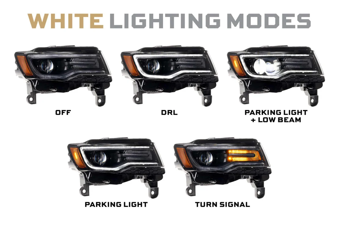 Morimoto LED Headlights Jeep Grand Cherokee WK2 (2014-2022) Gen II - LF279 - Image 6