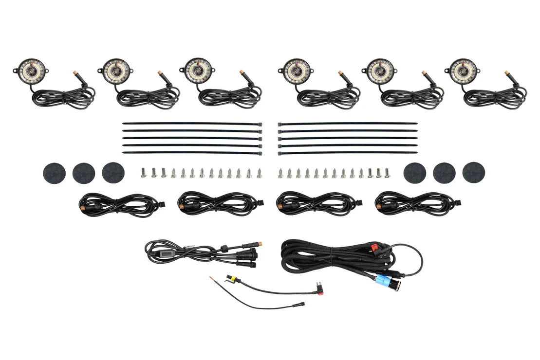 Morimoto LED Rock Light Kit - 6 to 8 Pack - Color Changing RGB or White LED - Image 18