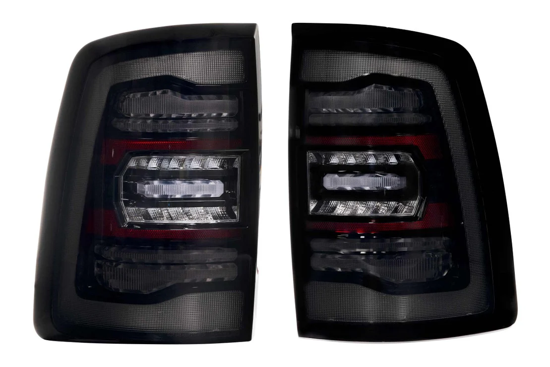 Morimoto LED Tail Lights Dodge Ram 1500HD 2500HD 3500HD (2019-2025) Smoked or Red Lens - Image 14