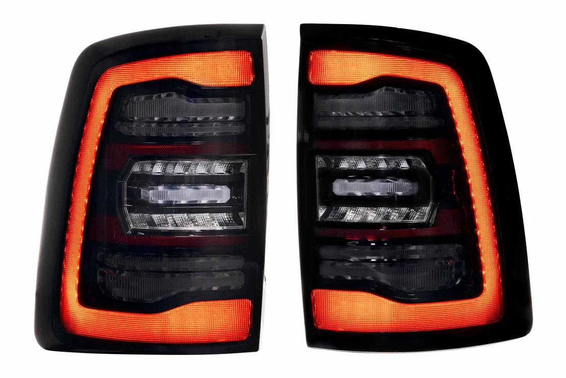 Morimoto LED Tail Lights Dodge Ram 1500HD 2500HD 3500HD (2019-2025) Smoked or Red Lens - Image 15