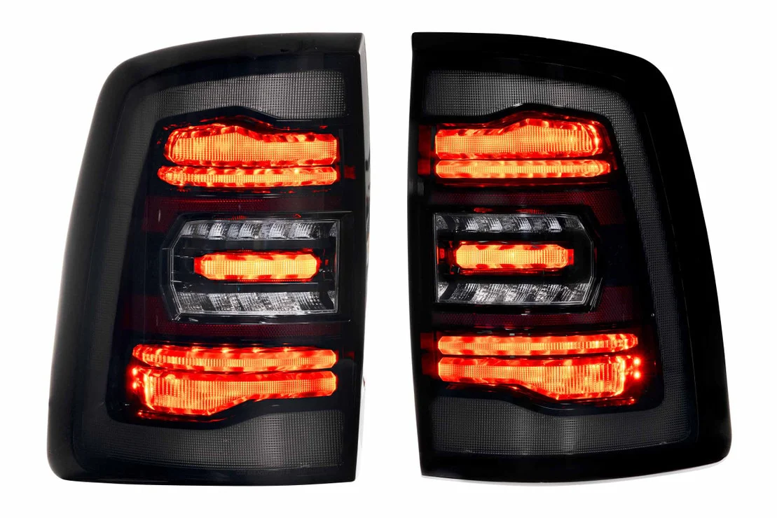 Morimoto LED Tail Lights Dodge Ram 1500HD 2500HD 3500HD (2019-2025) Smoked or Red Lens - Image 16