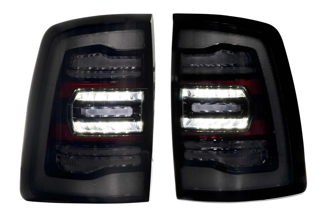 Morimoto LED Tail Lights Dodge Ram 1500HD 2500HD 3500HD (2019-2025) Smoked or Red Lens - Image 18