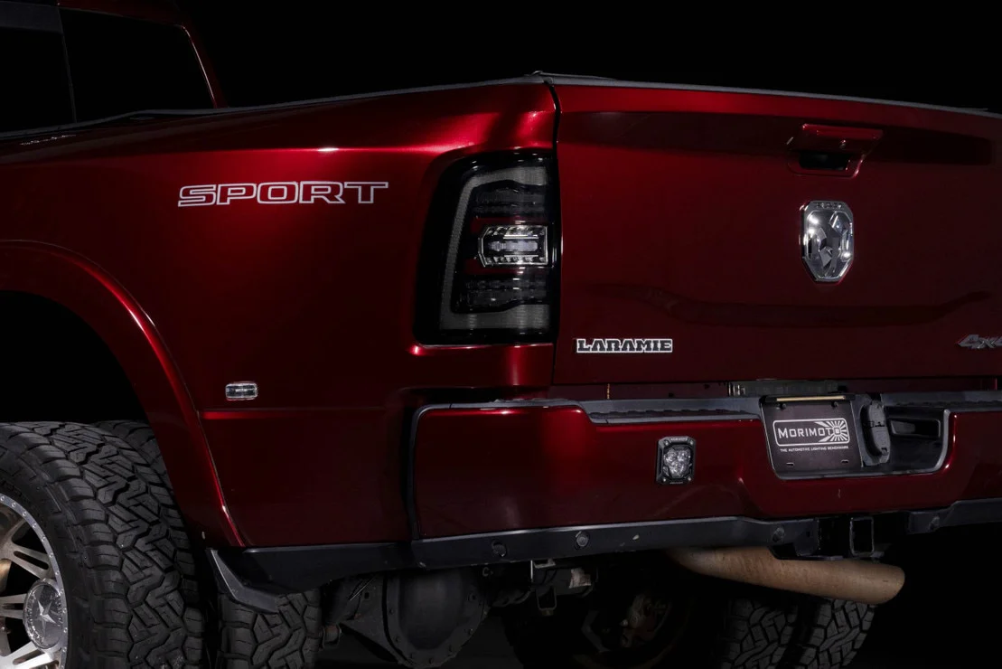 Morimoto LED Tail Lights Dodge Ram 1500HD 2500HD 3500HD (2019-2025) Smoked or Red Lens - Image 19
