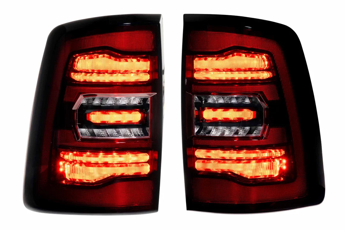 Morimoto LED Tail Lights Dodge Ram 1500HD 2500HD 3500HD (2019-2025) Smoked or Red Lens - Image 6