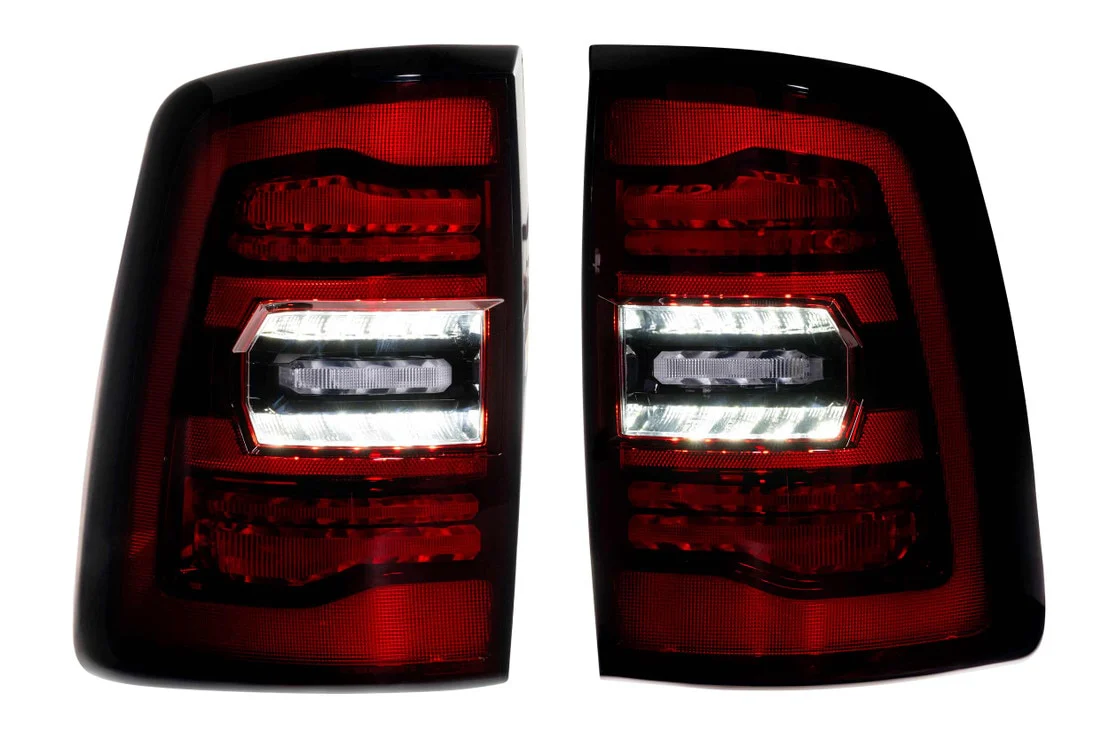 Morimoto LED Tail Lights Dodge Ram 1500HD 2500HD 3500HD (2019-2025) Smoked or Red Lens - Image 8