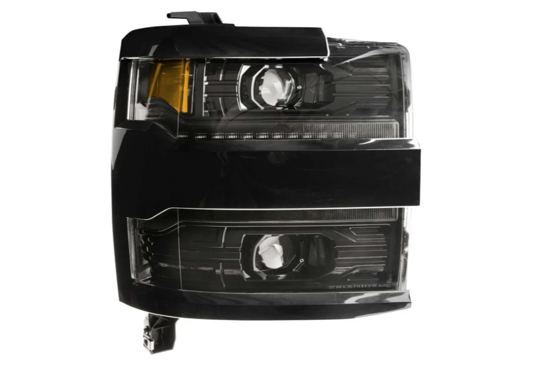 Morimoto Projector LED Headlights for Chevy Silverado HD (2015-2019) XB Osram-powered DRLs with sequential turn signals - Image 2
