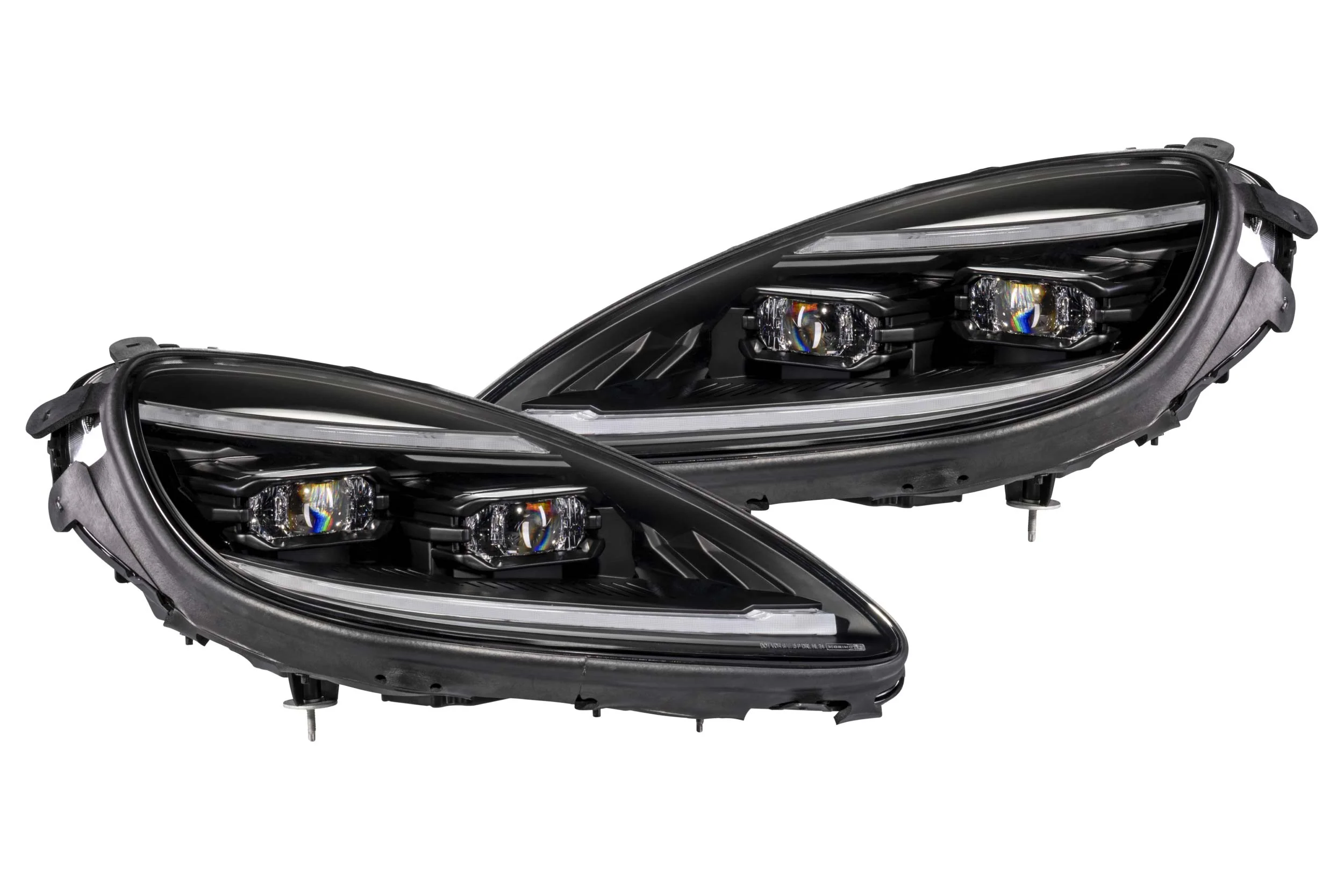 Morimoto Projector LED Headlights for Corvette C6 (2005-2013) XB Evo Hybrid LF2-460Y - Image 5