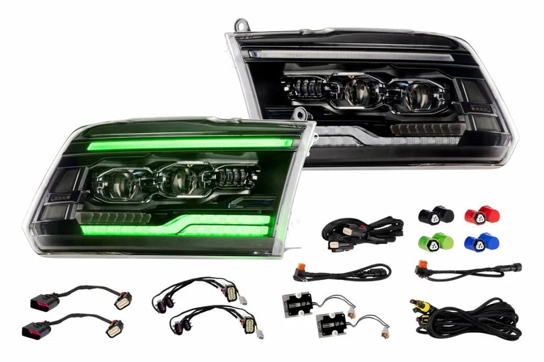 Morimoto Projector LED Headlights for Dodge Ram 1500 / 1500 HD (09-18) Ram 1500 Classic (19-24) XB Evo / XB Evo Hybrid / XRGB Evo
