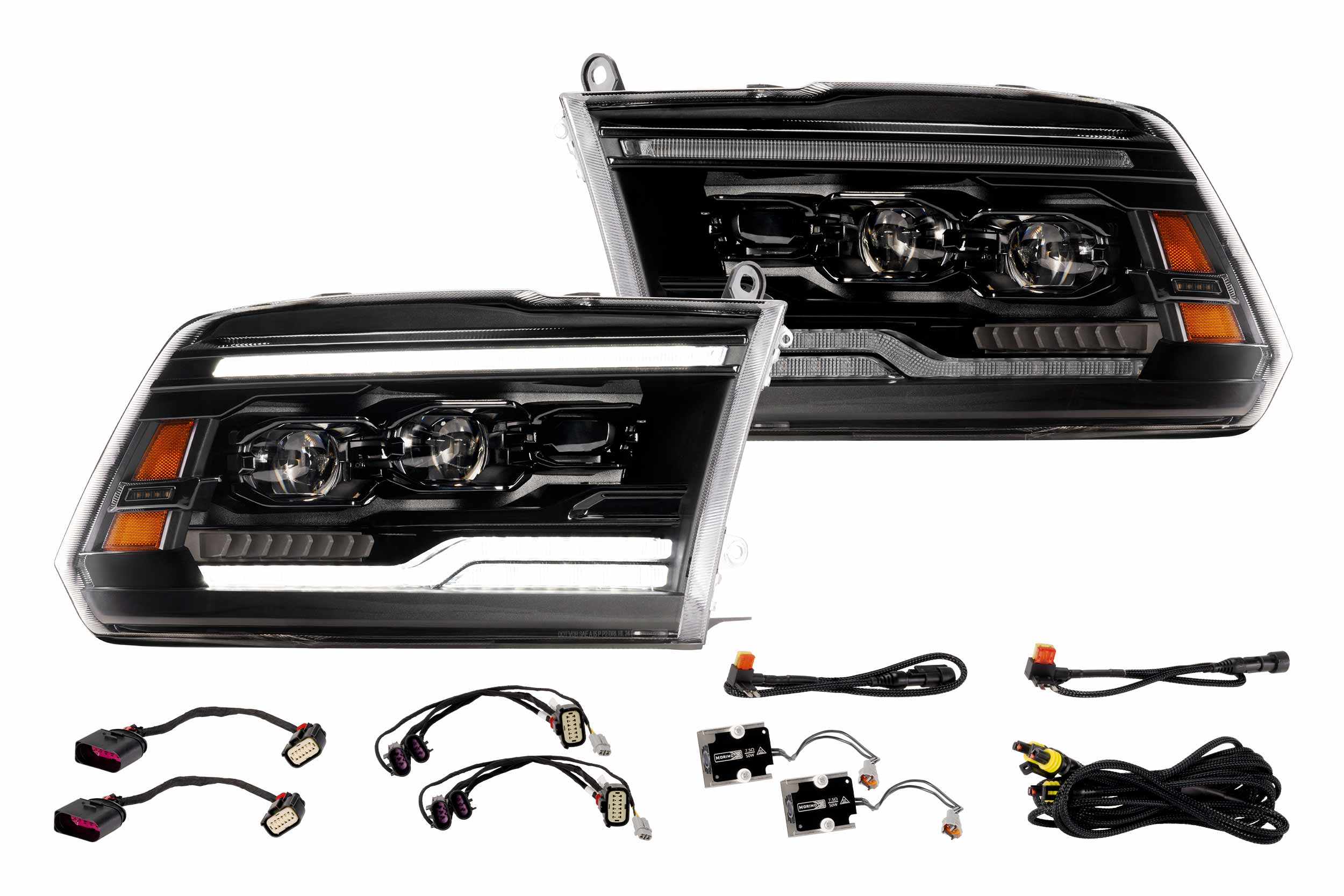 Morimoto Projector LED Headlights for Dodge Ram 1500 / 1500 HD (09-18) Ram 1500 Classic (19-24) XB Evo / XB Evo Hybrid / XRGB Evo - Image 19
