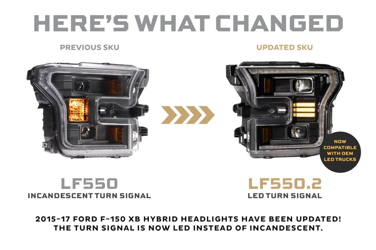 Morimoto Projector LED Headlights for Ford F150 (2015-2017) XB Hybrid LF550.2 - Image 5