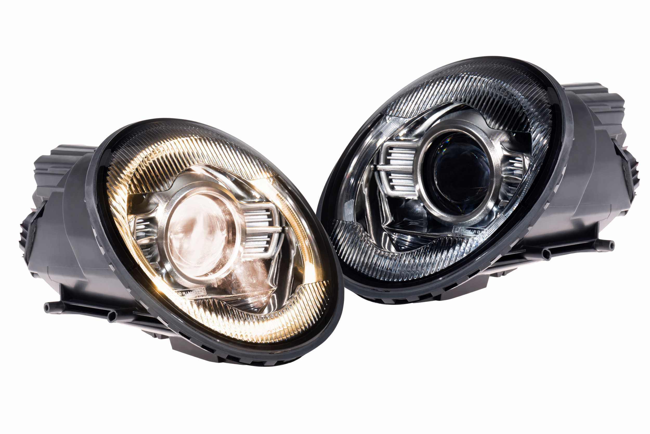 Morimoto Projector LED Headlights for Porsche 911 / 912 / 964 (1964-1994) with Osram-Powered DRLs & Sequential Turn Signals LF965C - Image 2