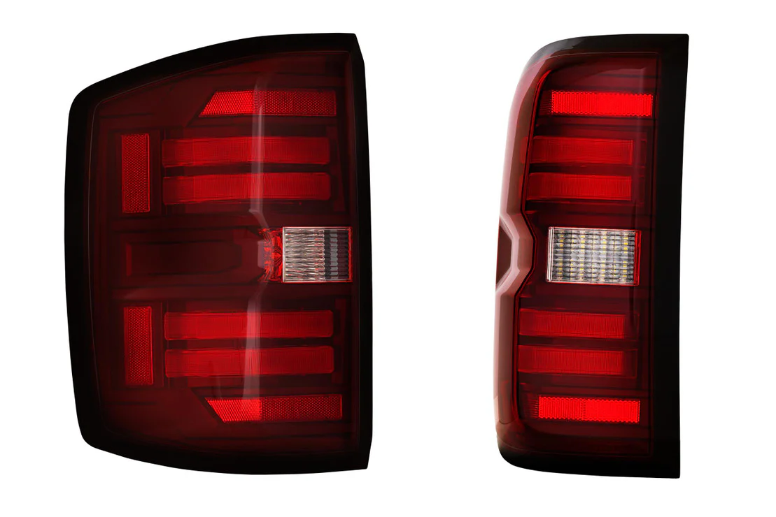 Morimoto Tail Lights Chevy Silverado (14-19) Sierra 3500HD (15-19) Gen 2 XB LED w/ Smoked or Red Lens - Image 2
