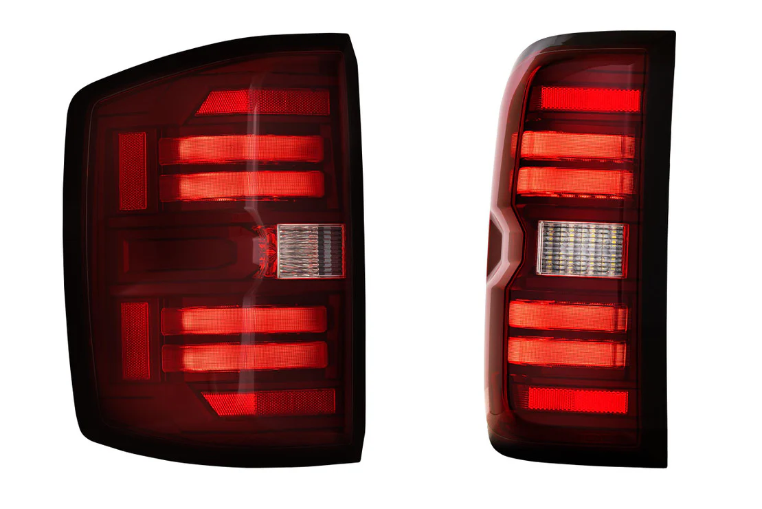 Morimoto Tail Lights Chevy Silverado (14-19) Sierra 3500HD (15-19) Gen 2 XB LED w/ Smoked or Red Lens - Image 4