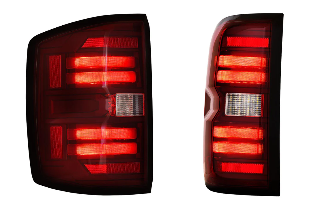 Morimoto Tail Lights Chevy Silverado (14-19) Sierra 3500HD (15-19) Gen 2 XB LED w/ Smoked or Red Lens - Image 5