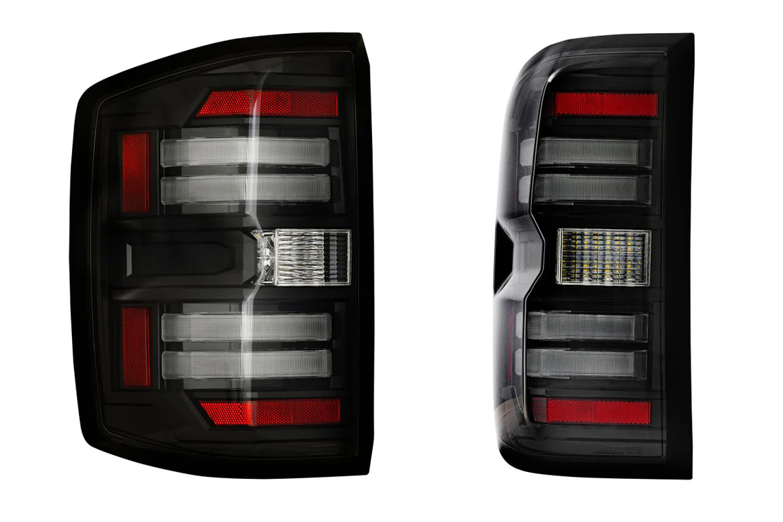 Morimoto Tail Lights Chevy Silverado (14-19) Sierra 3500HD (15-19) Gen 2 XB LED w/ Smoked or Red Lens - Image 6