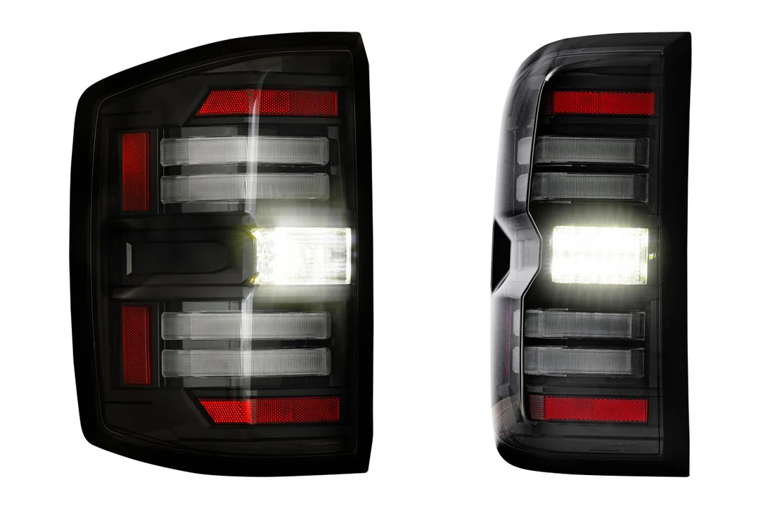 Morimoto Tail Lights Chevy Silverado (14-19) Sierra 3500HD (15-19) Gen 2 XB LED w/ Smoked or Red Lens - Image 7
