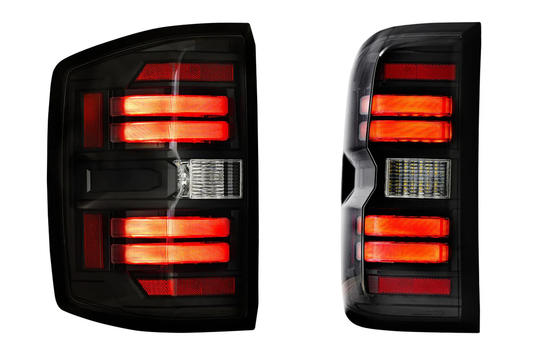Morimoto Tail Lights Chevy Silverado (14-19) Sierra 3500HD (15-19) Gen 2 XB LED w/ Smoked or Red Lens - Image 9