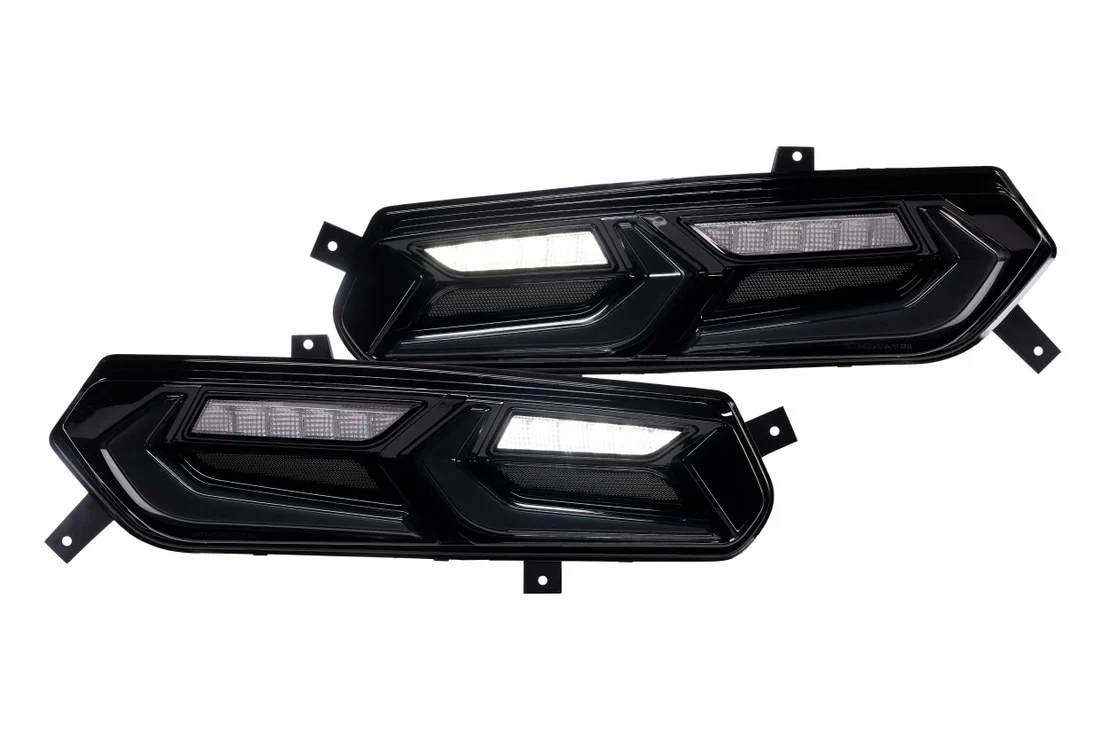 Morimoto Tail Lights Corvette C7 (2014-2019) C8 Style LED - Red or Smoked Lens - Image 7