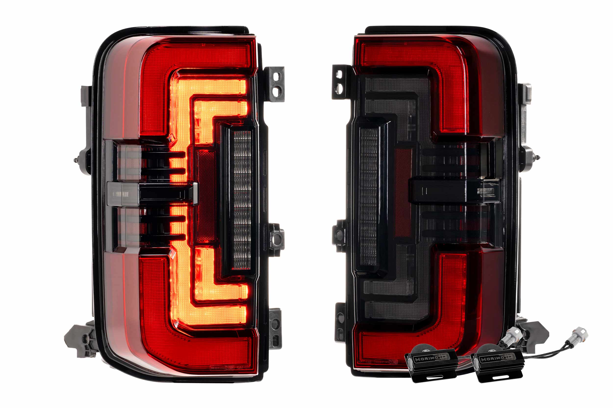 Morimoto Tail Lights for Ford Bronco (2021-2026) XB LED Low Profile with Red or Smoked Lens