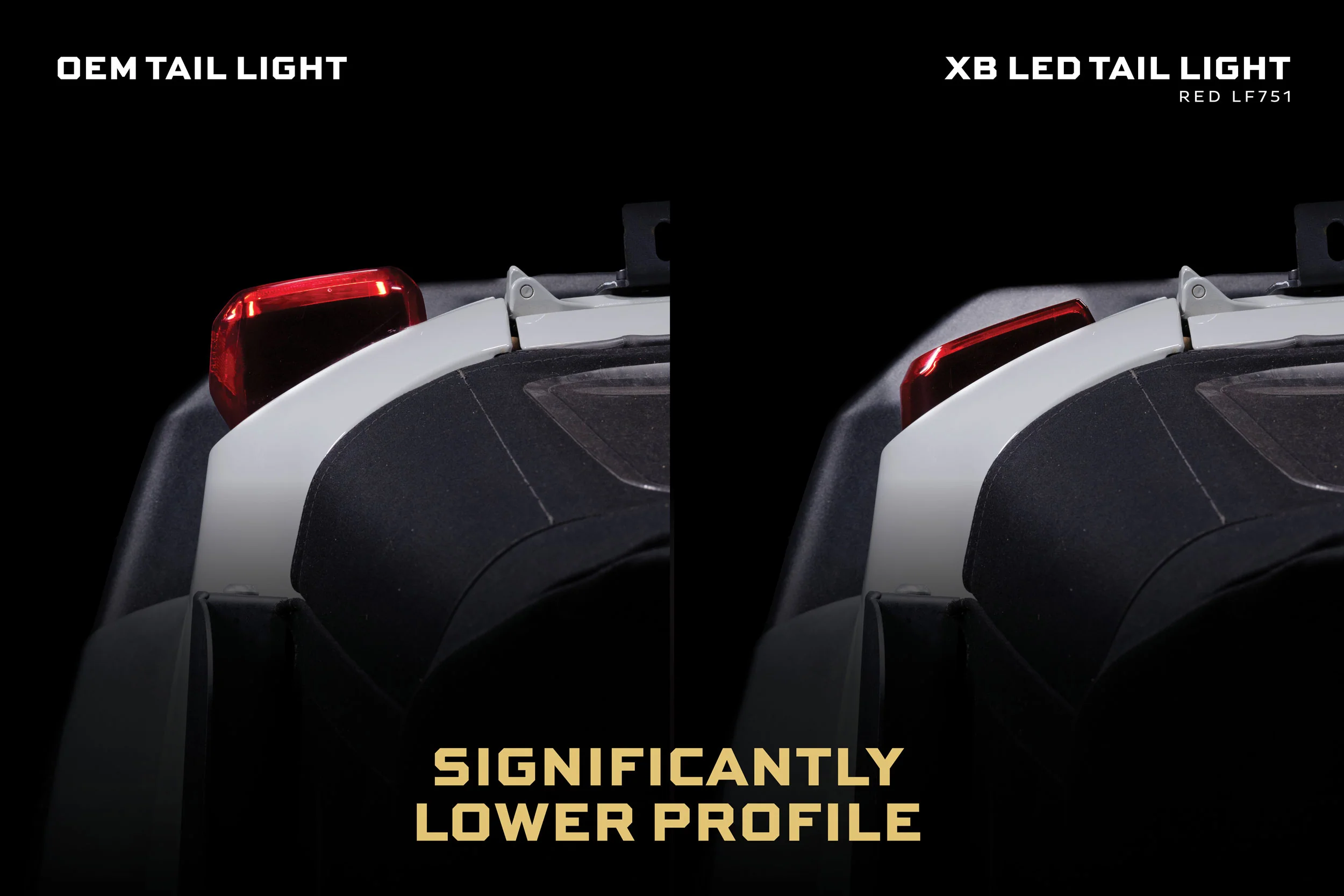 Morimoto Tail Lights for Ford Bronco (2021-2026) XB LED Low Profile with Red or Smoked Lens - Image 9