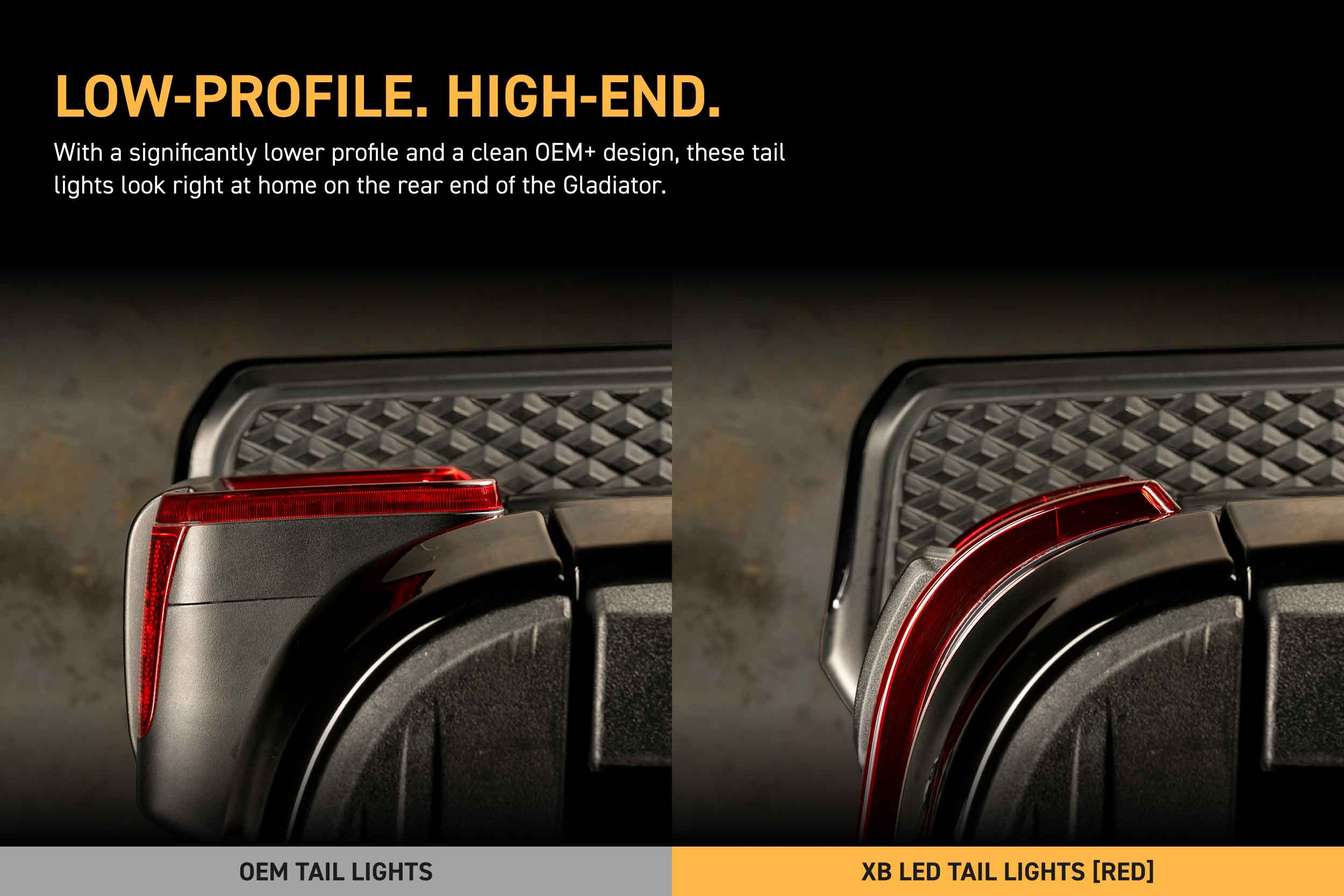 Morimoto Tail Lights for Jeep Gladiator JT (2020-2026) XB LED Low Profile with Red or Smoked Lens - Image 7