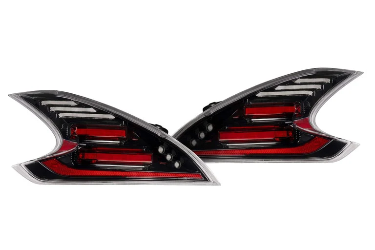Morimoto Tail Lights for Nissan 370Z (2009-2021) XB Gen II with Smoked or Black Red Lens - Image 5