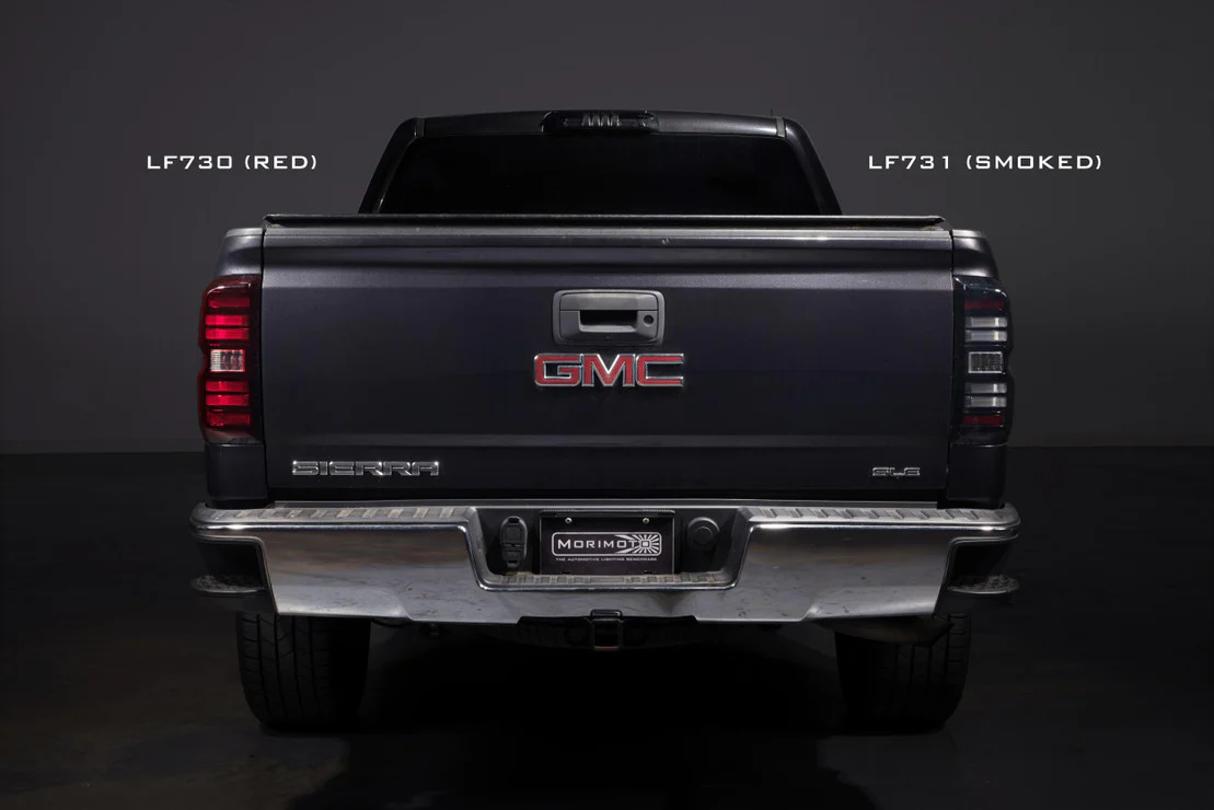 Morimoto Tail Lights GMC Sierra 3500HD (2014-2019) XB LED w/ Smoked or Red Lens - Image 12