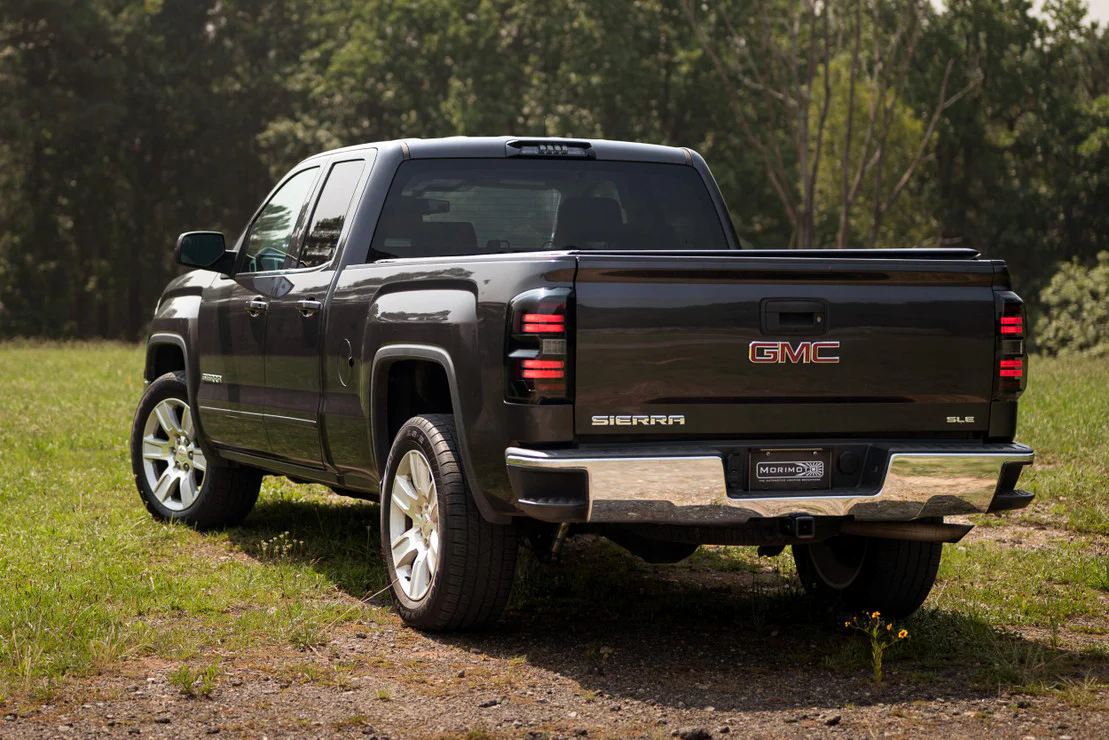 Morimoto Tail Lights GMC Sierra 3500HD (2014-2019) XB LED w/ Smoked or Red Lens - Image 13