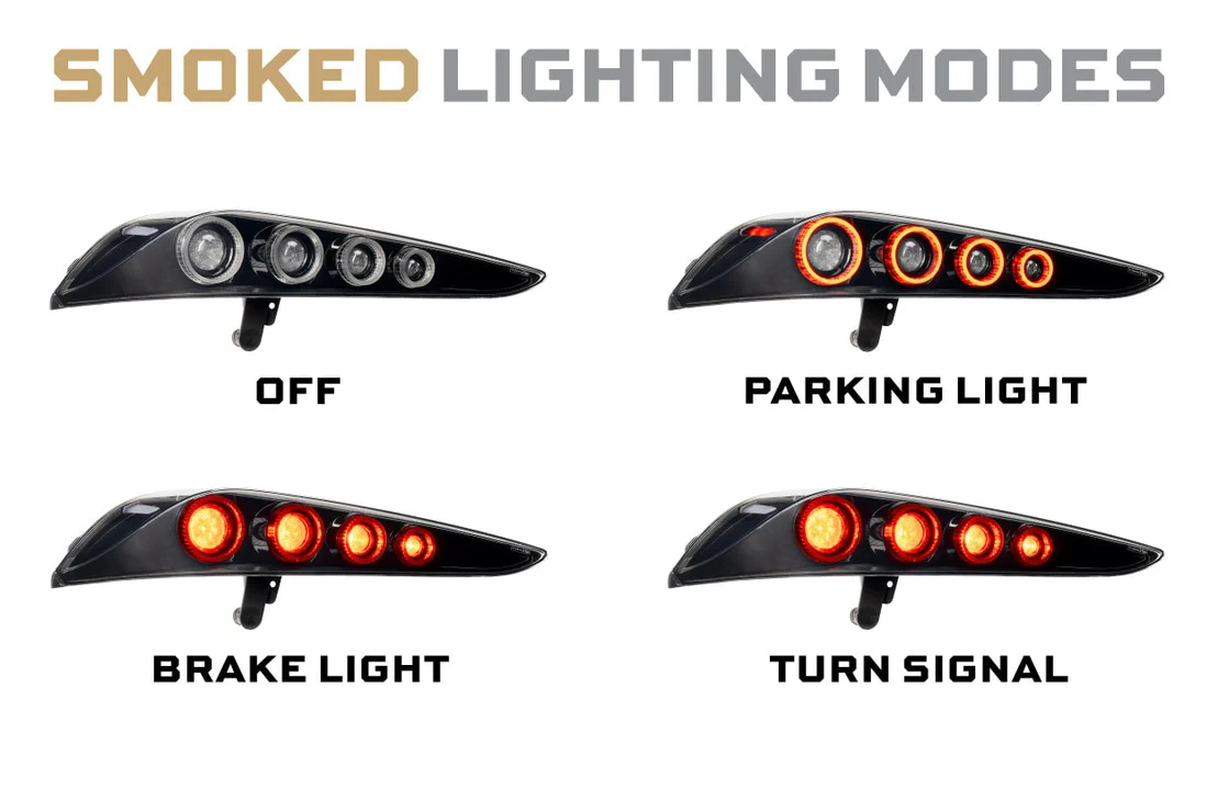 Morimoto Tail Lights Toyota Supra A90 (20-25) MK4 Style LED - Red or Smoked Lens - Image 14